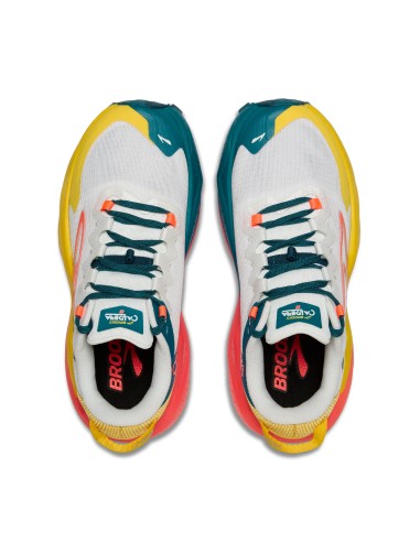 Brooks Caldera 8 MUJER Blue/Quince/Flame