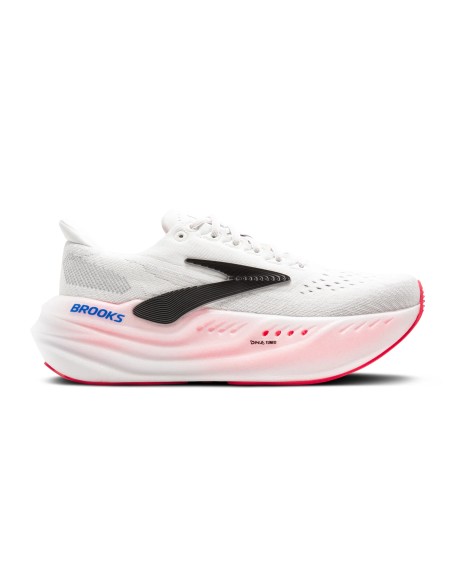 Brooks Glycerin Max MUJER White/Black/Diva Pink