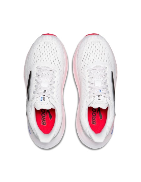 Brooks Glycerin Max MUJER White/Black/Diva Pink