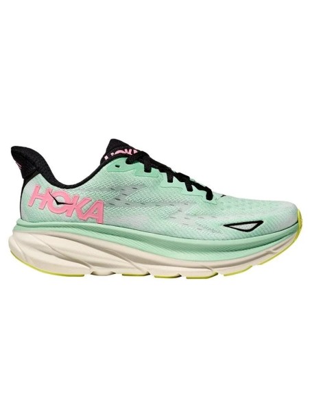 Hoka Clifton 9 Mujer MINT FLUORITE/S