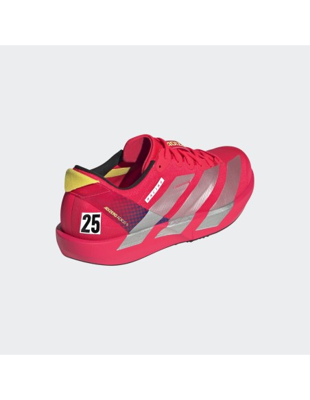 ADIDAS ADIZERO ADIOS 9 MUJER LUCRED/SILVMT/PURSUL