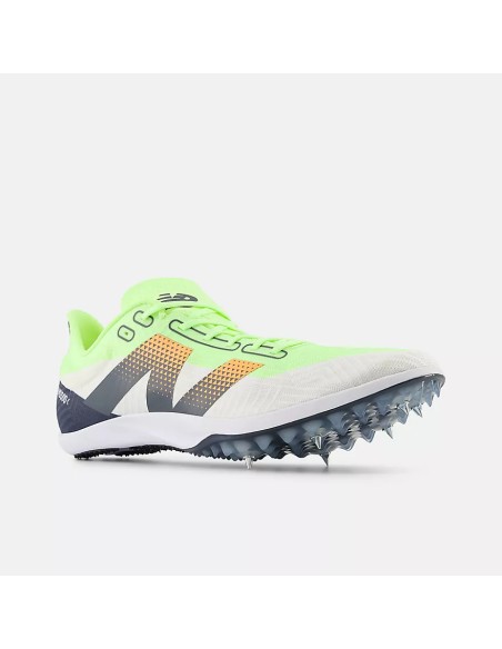 New Balance FuelCell MD500 V9 Bleached Lime Glo con Graphite y White