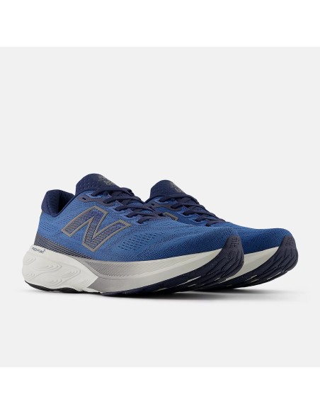 New Balnce 880v15 Sea Stone con NB Navy y Marmalade