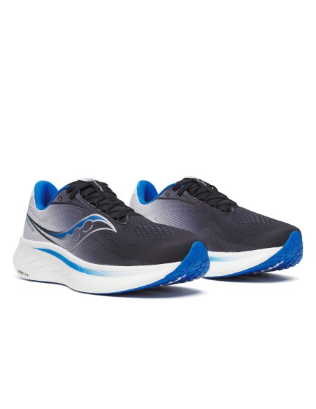 Saucony Ride 18 BLACK/SKYDIVER