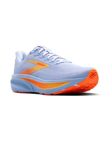 Brooks Ghost 17 Mujer Heron/White/Orange
