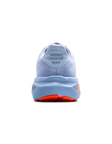 Brooks Ghost 17 Mujer Heron/White/Orange