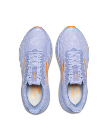 Brooks Ghost 17 Mujer Heron/White/Orange