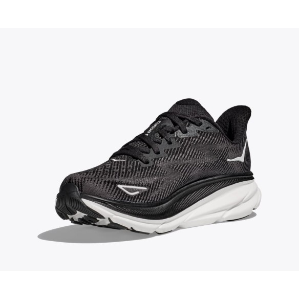 HOKA Clifton 9 Black / White