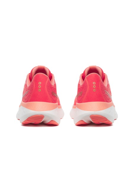 Saucony Ride 18 Mujer CORAL/SALMON
