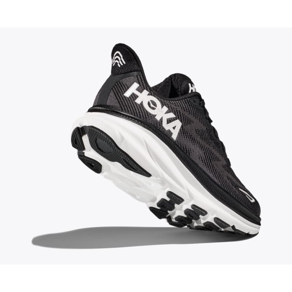 HOKA Clifton 9 Black / White