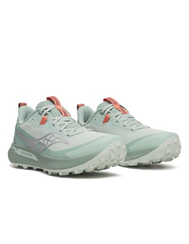 Saucony Peregrine 15 MUJER  MIST/ALOE