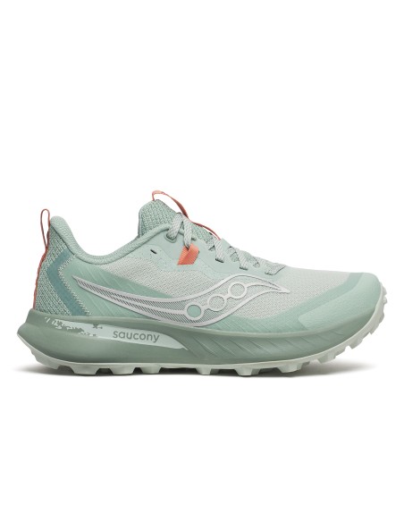 Saucony Peregrine 15 MUJER  MIST/ALOE
