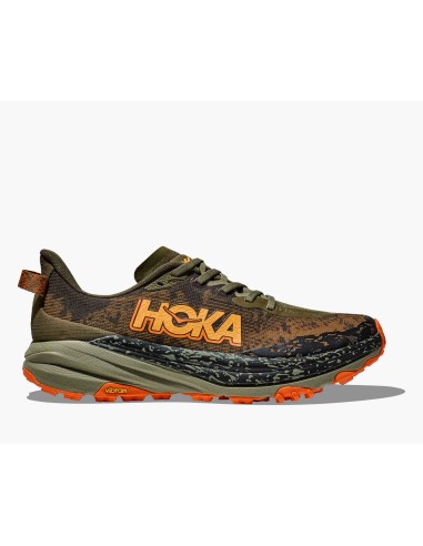 Hoka Speedgoat 6 Doble ancho antique olive / squash