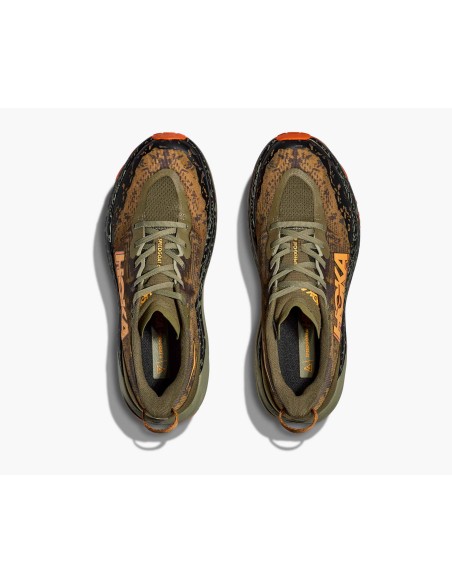 Hoka Speedgoat 6 Doble ancho antique olive / squash