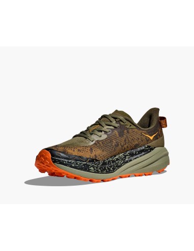 Hoka Speedgoat 6 Doble ancho antique olive / squash