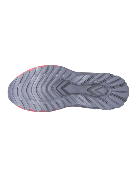 Mizuno Wave Skyrise 6 MUJER  Blue Granite/Icelandic Blue/Striking Coral