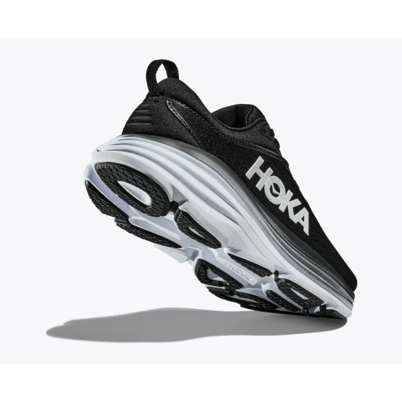 HOKA BONDI 8 Black / White