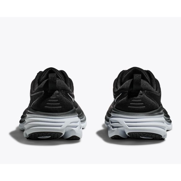 HOKA BONDI 8 Black / White