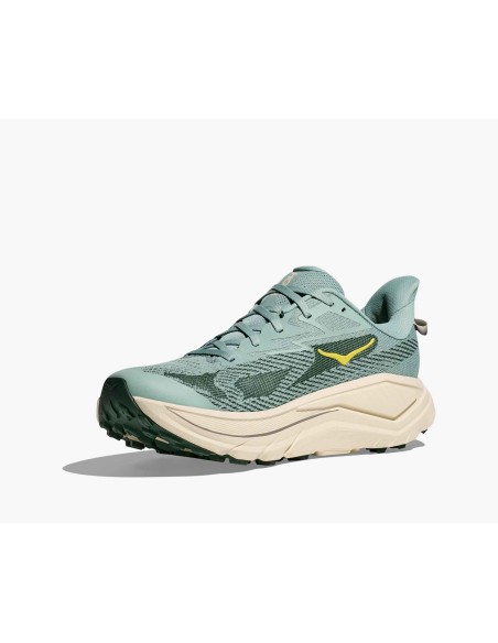 Hoka Challenger 8 jade / truffle salt