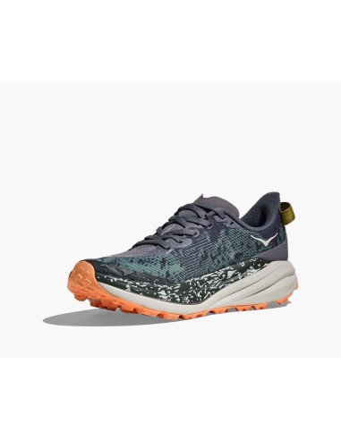 Hoka Speedgoat 6 Mujer grey skies / cosmic grey