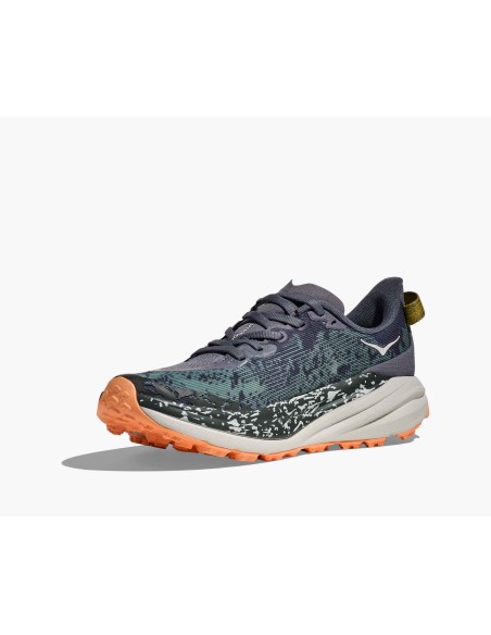 Hoka Speedgoat 6 Mujer grey skies / cosmic grey