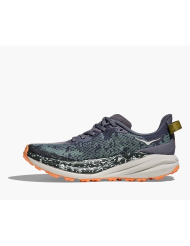 Hoka Speedgoat 6 Mujer grey skies / cosmic grey