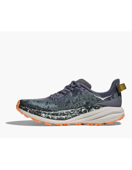 Hoka Speedgoat 6 Mujer grey skies / cosmic grey