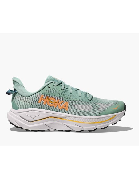 Hoka Challenger 8 Mujer jade / cosmic grey