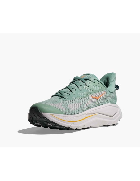 Hoka Challenger 8 Mujer jade / cosmic grey