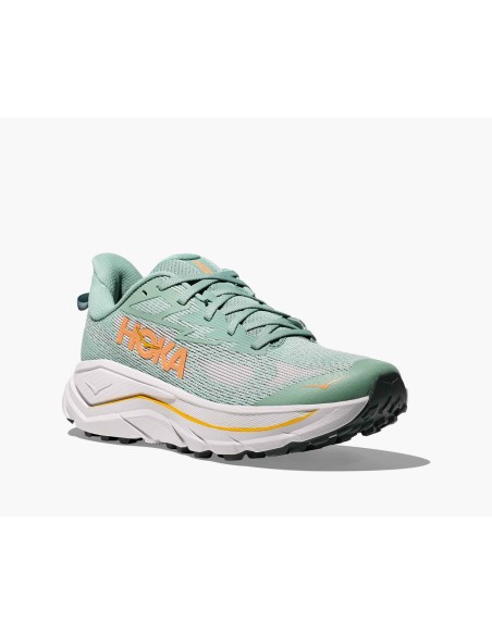 Hoka Challenger 8 Mujer jade / cosmic grey