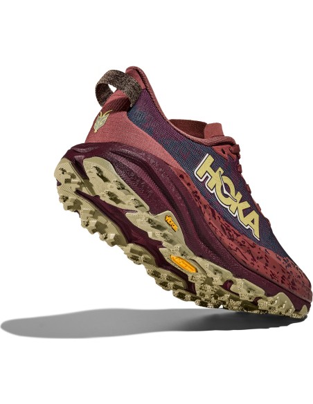 Hoka Speedgoat 6 Mujer rouge / black cherry