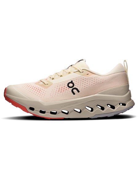 On Running Cloudsurfer Trail 2 Mujer Ivory/Salmon