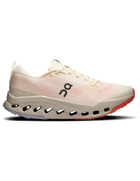 On Running Cloudsurfer Trail 2 Mujer Ivory/Salmon