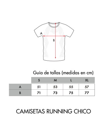 Pimiento Negro Camiseta Técnica Hombre