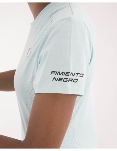 Pimiento Negro Camiseta Técnica Mujer