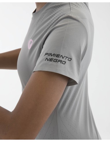 Pimiento Negro Camiseta Técnica Mujer