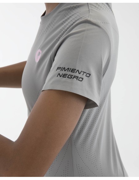 Pimiento Negro Camiseta Técnica Mujer