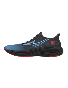 Mizuno WAVE RIDER 29 AMSTERDAM Black/All Aboard/High Risk Red 2