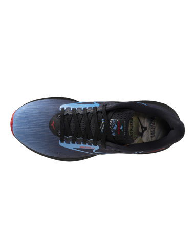Mizuno WAVE RIDER 29 AMSTERDAM Black/All Aboard/High Risk Red