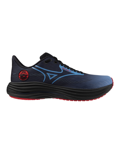 Mizuno WAVE RIDER 29 AMSTERDAM Black/All Aboard/High Risk Red