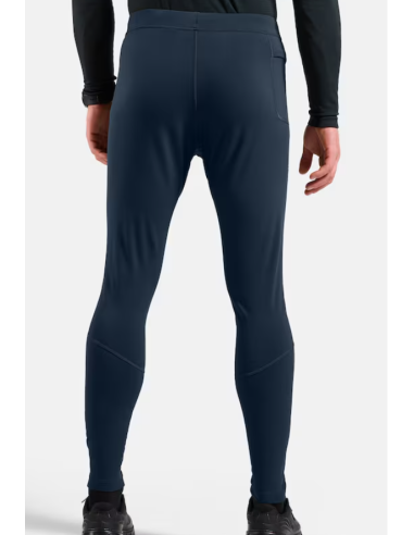ODLO ESSENTIAL WARM TIGHTS BLUE