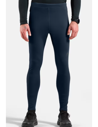 ODLO ESSENTIAL WARM TIGHTS BLUE