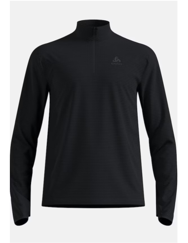 ODLO  thermal half-zip running mid layer Black