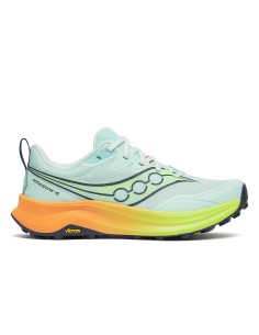 Saucony Peregrine 16 Mujer  Aqua | Citron