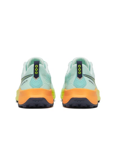 Saucony Peregrine 16 Mujer  Aqua | Citron