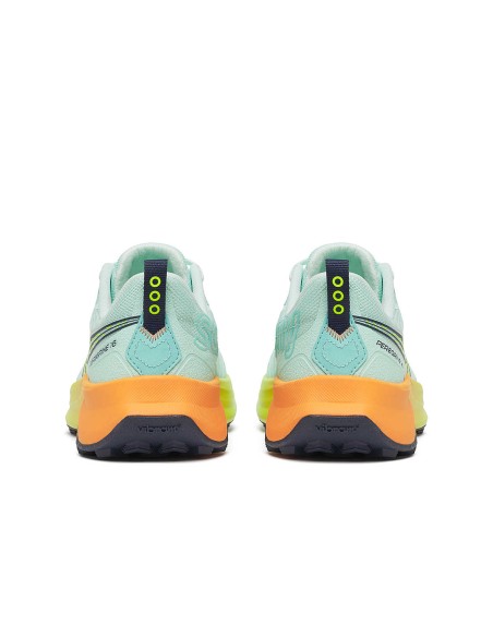 Saucony Peregrine 16 Mujer  Aqua | Citron