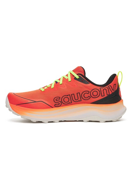 Saucony Peregrine 16 Fire/Black  Feu/Noir