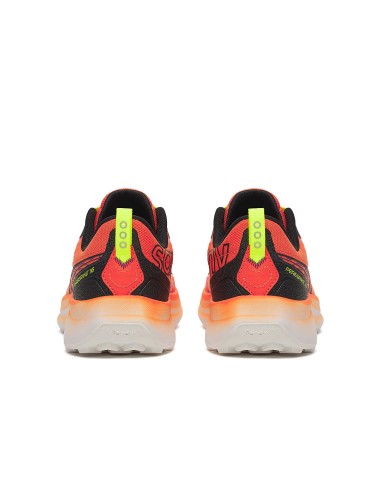 Saucony Peregrine 16 Fire/Black  Feu/Noir