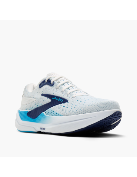 BROOKS Ghost Max 3 Bright White/Beacon Blue/Teal
