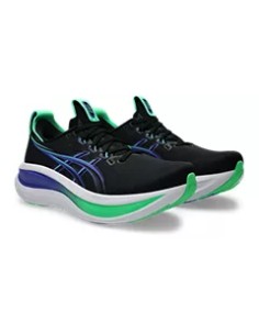 ASICS GEL-NIMBUS 28 BLACK/COBALT BURST 2